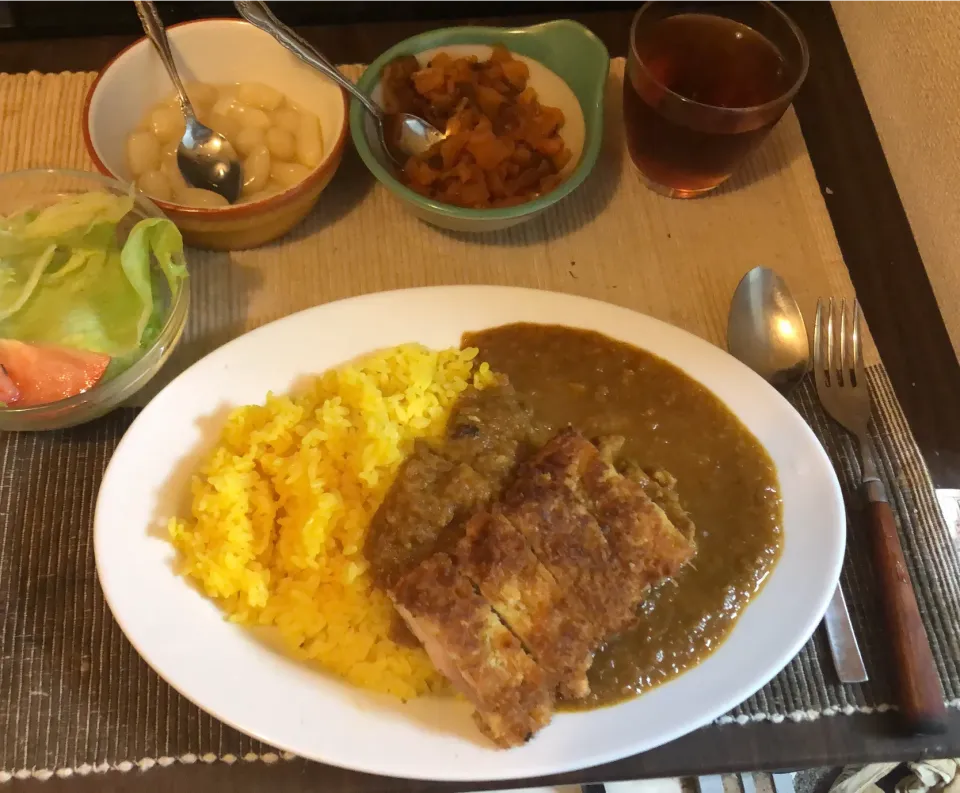 スパイシーチキンカツカレー|ゴンさん