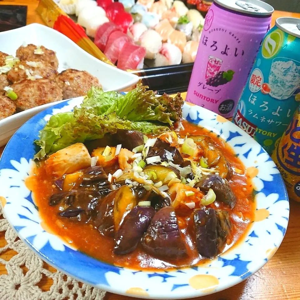 あんみっちゃんさんの料理 ご飯もお酒もすすんじゃう♬なすのチリソース煮|とまと🍅さん