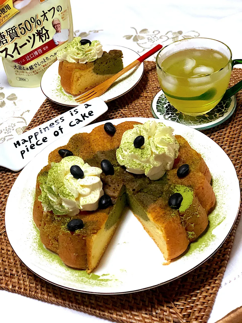 Snapdishの料理写真:抹茶のマルグリットケーキ|シフォンさん