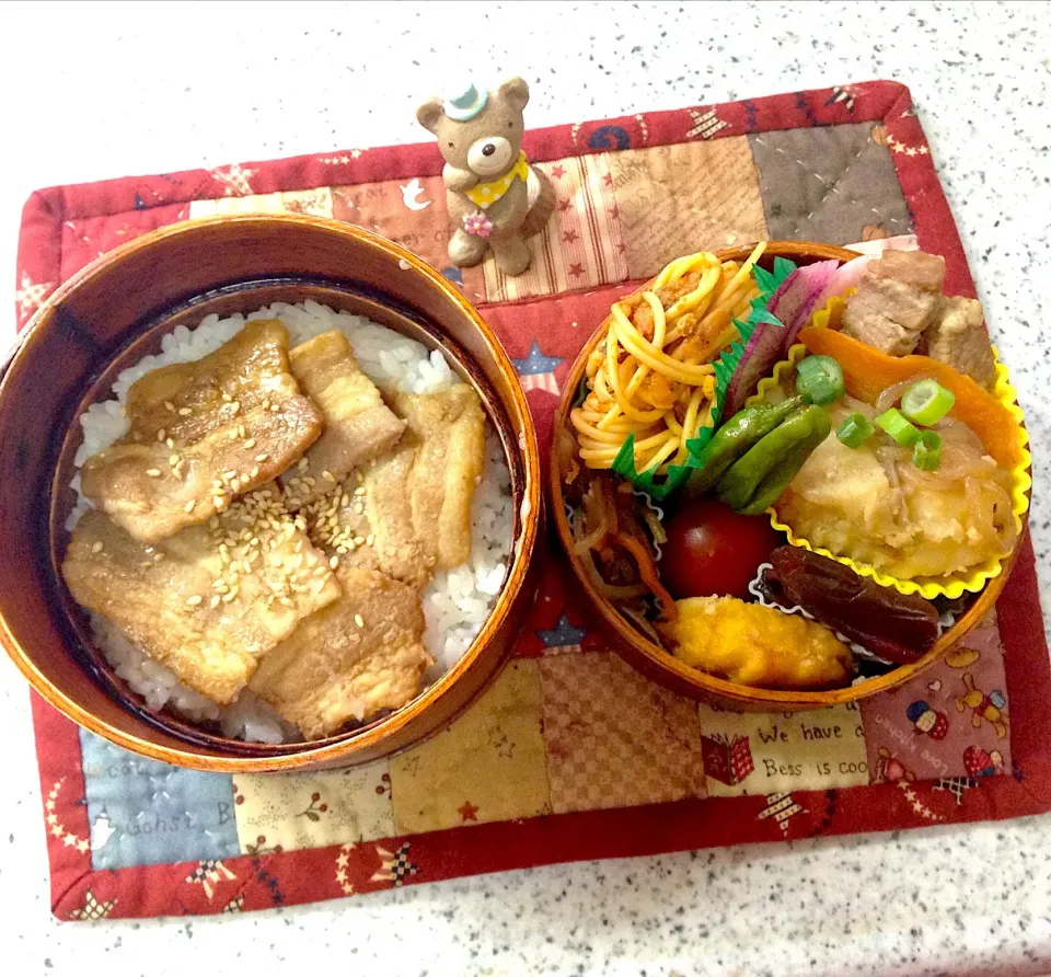 今日のお弁当😊 #わっぱ弁当  #丸弁当  #夫弁当  #地味弁当|naonaomimichanさん