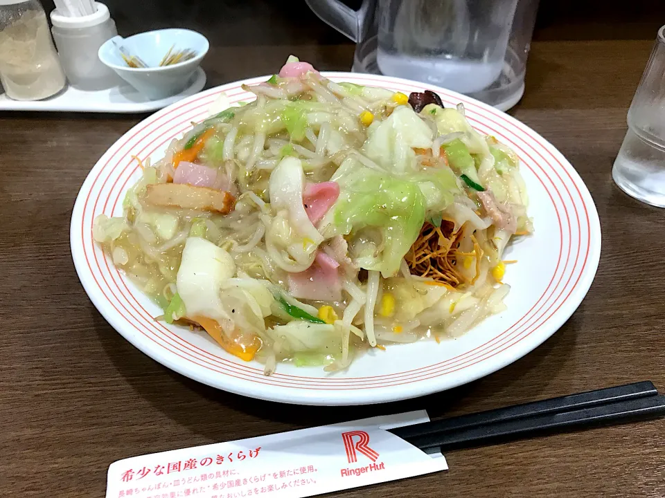 野菜たっぷり皿うどん|マハロ菊池さん