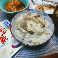 昆布茶でキノコの炊き込みご飯|PUKUKOさん