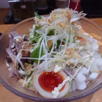 Snapdishの料理写真:夏季限定冷やしラーメン|tomoyuki.nakaharaさん