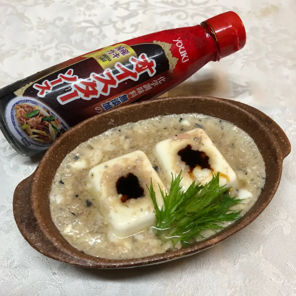 鯖缶湯豆腐＊オイスターソース🌺|henryさん