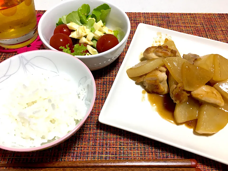 鶏肉と大根のこってり煮|ゆうさん