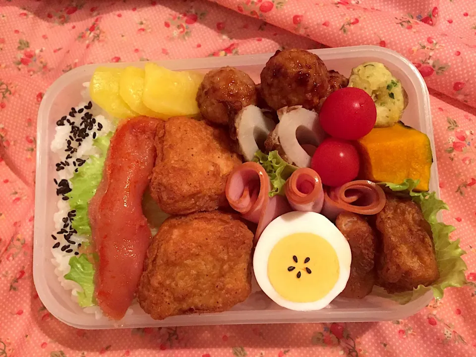 2019年8月31日
旦那さんのお弁当🍱👨‍✈️👨‍🔧👷🏻‍♂️🚊💪🏼✌️💞❤️|Kodomo Cookingさん