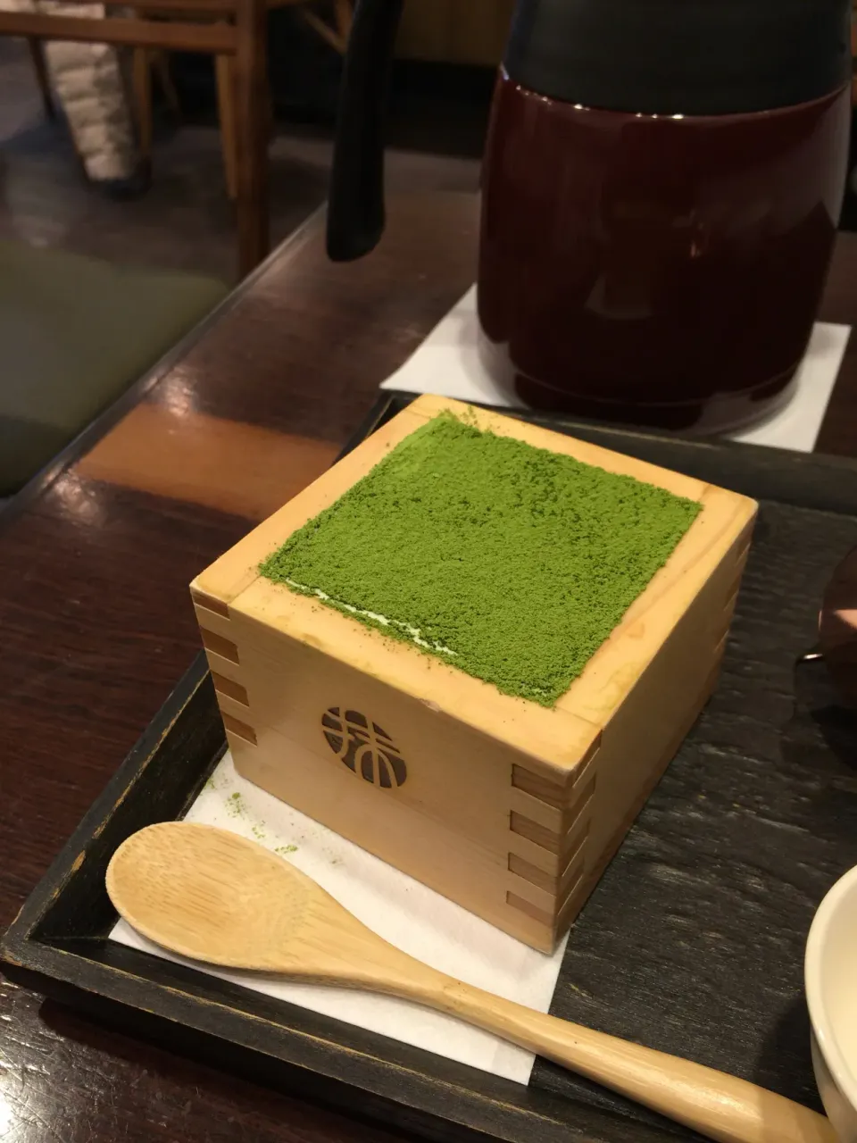 四条河原町「抹茶館本店」の抹茶ティラミス|隆志さん