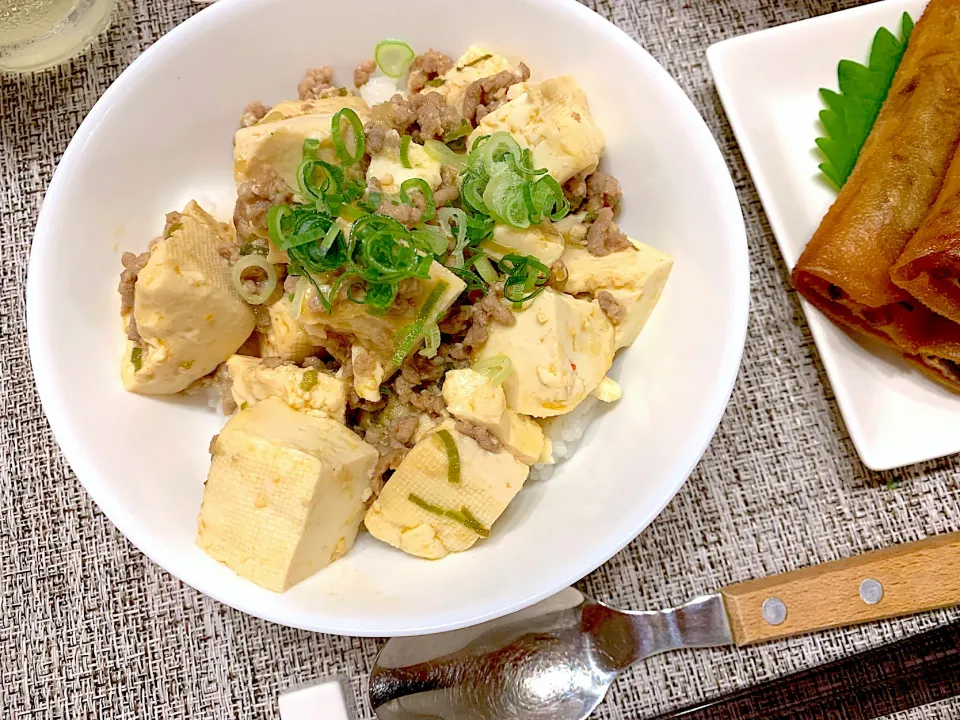 麻婆丼|ひらめ。♥さん