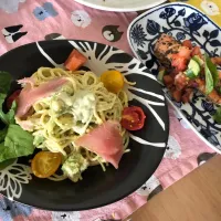 アボカドクリームの冷製パスタ|yumilulunさん