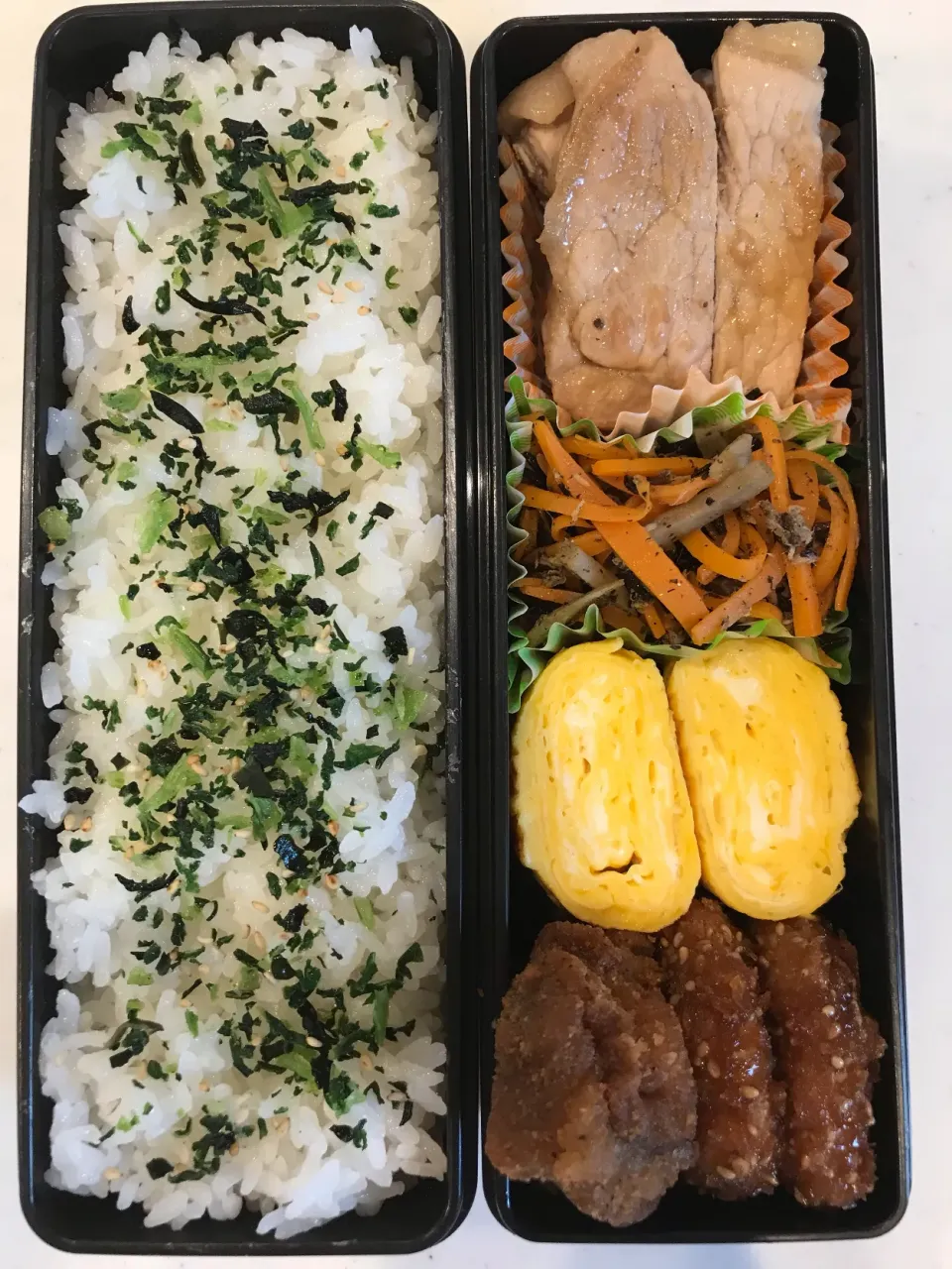 Snapdishの料理写真:2019.8.31 (土) 旦那様のお弁当🍱|あっきーよさん