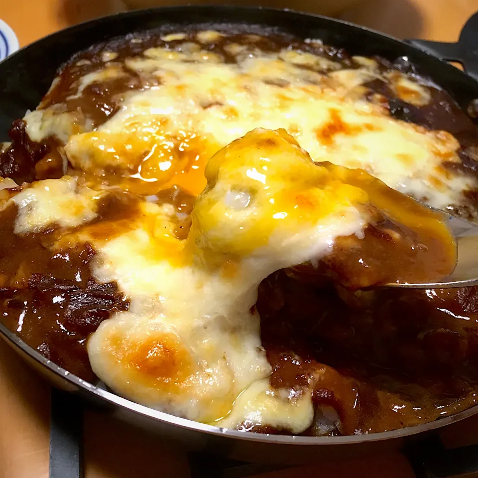 魚焼きグリルで焼きカレー|komekoさん