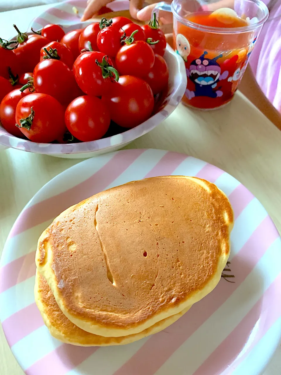 Snapdishの料理写真:朝食♪手作りトマトジュース|このみんさん