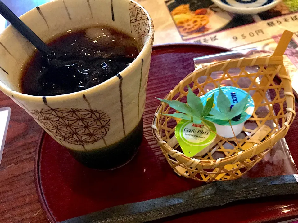 Snapdishの料理写真:湧き水アイスコーヒー|Makiko Kitazawaさん