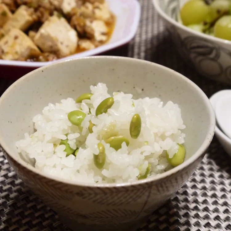 枝豆ごはん|麻紀子さん