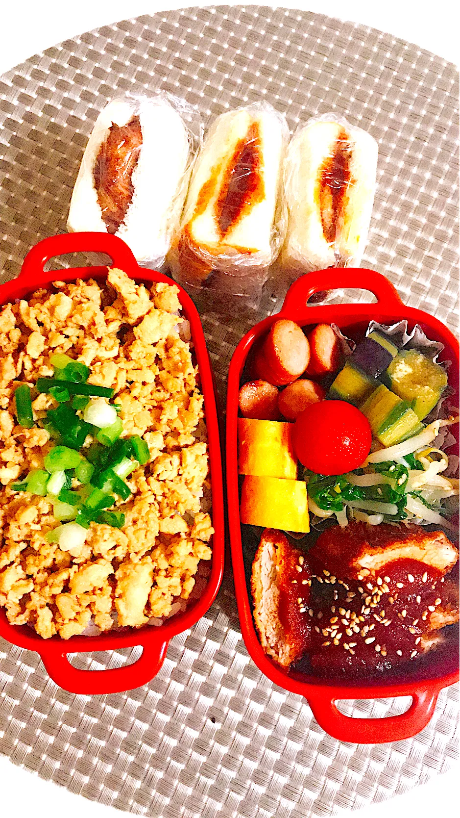 今日の愛妻弁当🍱😍朝ごパンも🥰|ゆきさん