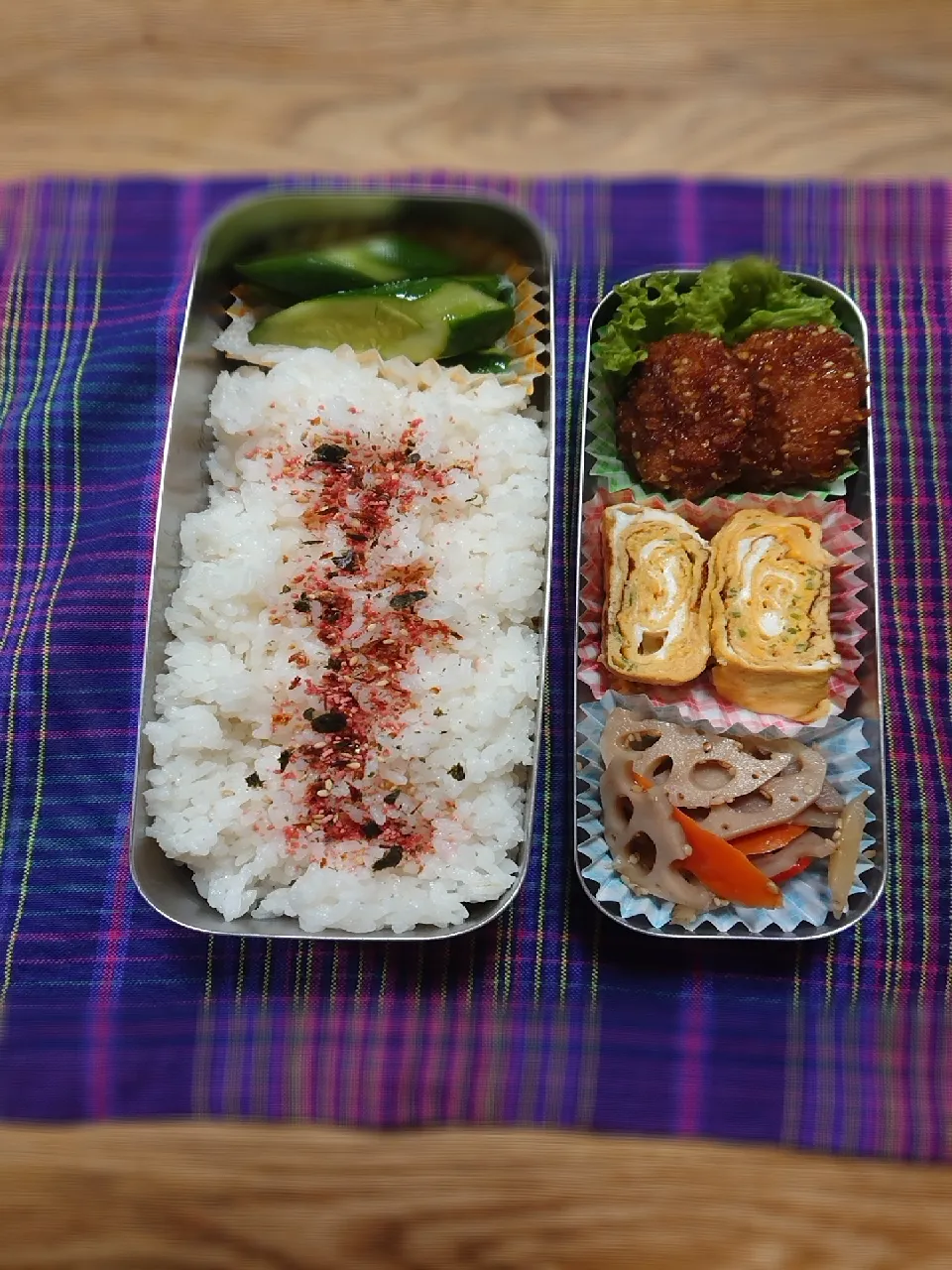 Snapdishの料理写真:息子のお弁当|ゆずうさぎさん