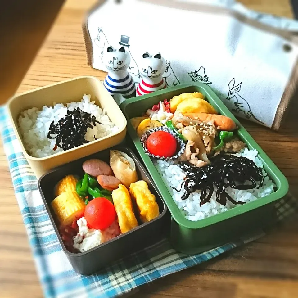 息子弁当・おっと弁当 9/2|ふ〜たん**さん