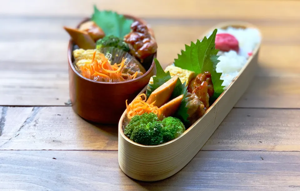 鶏の照り焼き弁当♪|豆子さん