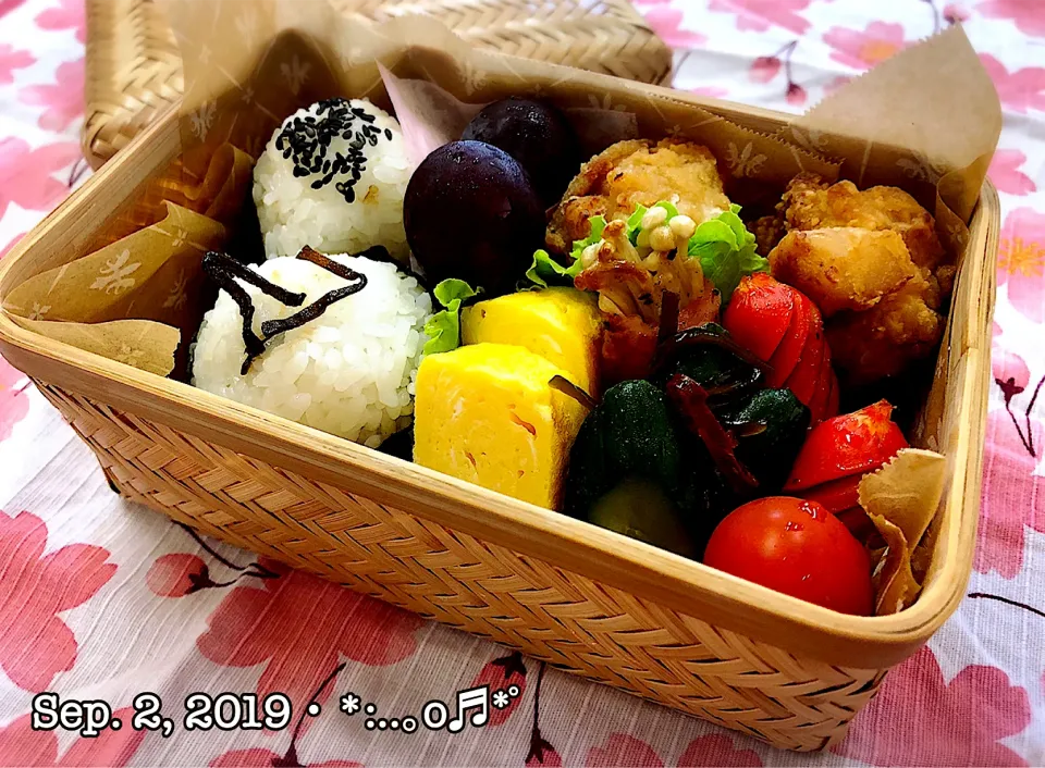 2019/09/02お弁当〜♡|いく❤️さん