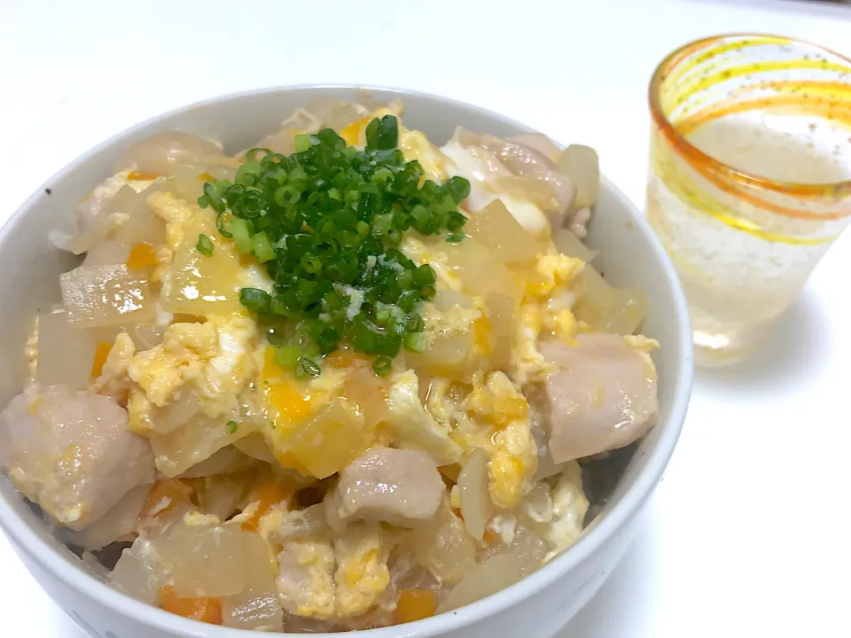 汁だく親子丼＼(^o^)／|妖怪こけしさん