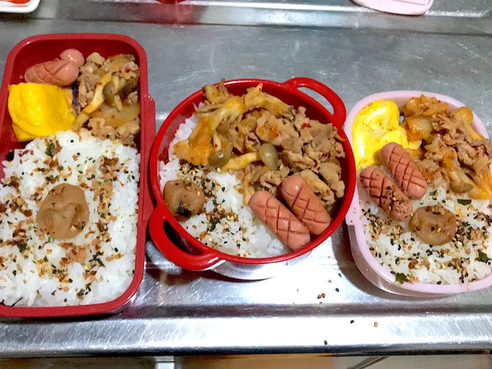 豚キムチお弁当♪|こーやさん