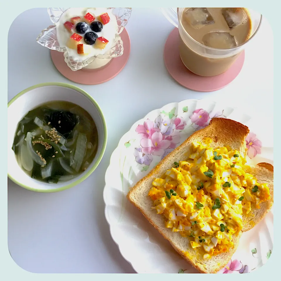 Snapdishの料理写真:☘️朝ごはん☘️|ちゃべさん