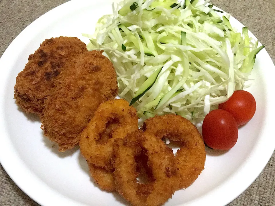 旦那ちゃん晩御飯🤗|ちゃびきゅさん