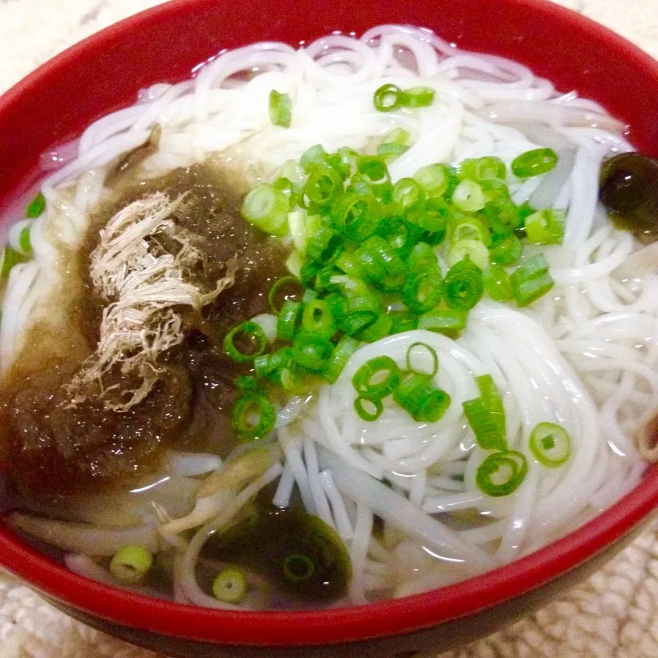 Snapdishの料理写真:とろろ昆布煮麺🍀#島原そうめん|まいりさん