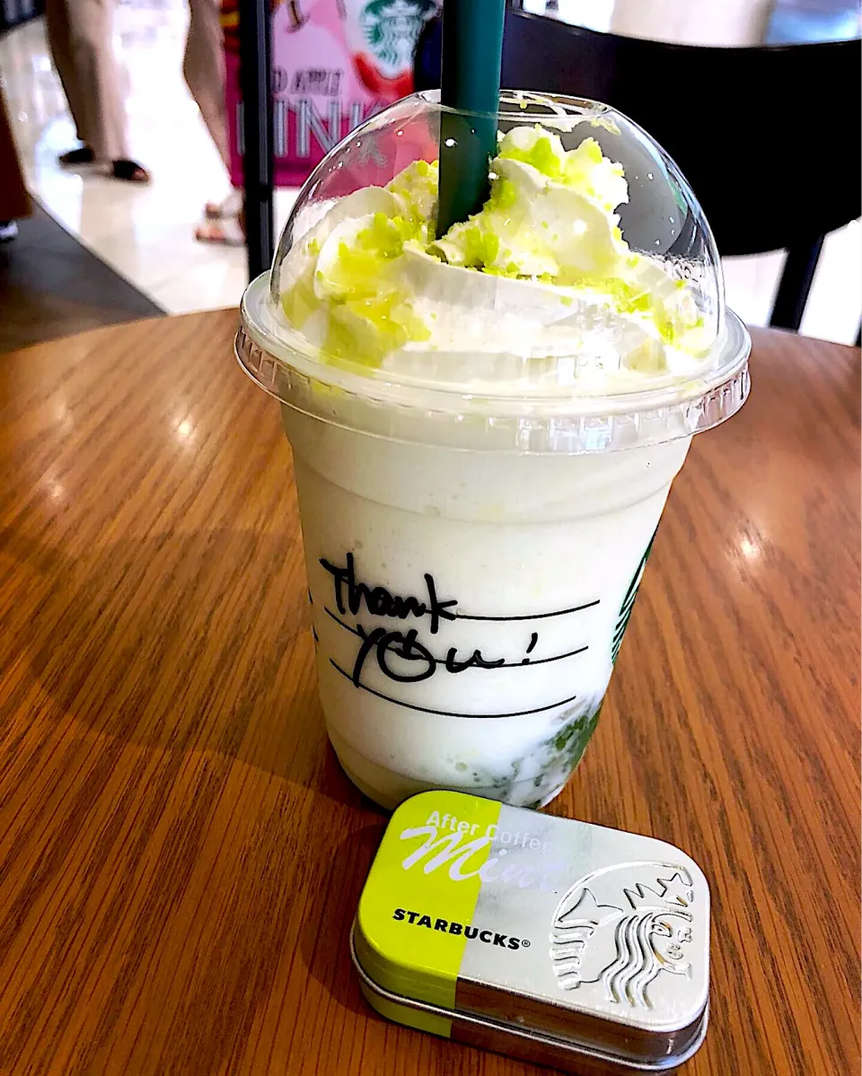 グリーンアップルジェリーフラペチーノ🍏|ゆかりさん