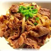 hanakohanaoさんの♪♪吉●家より美味しい？ツユだく吉野家風牛丼♪♪ #楽天レシピ