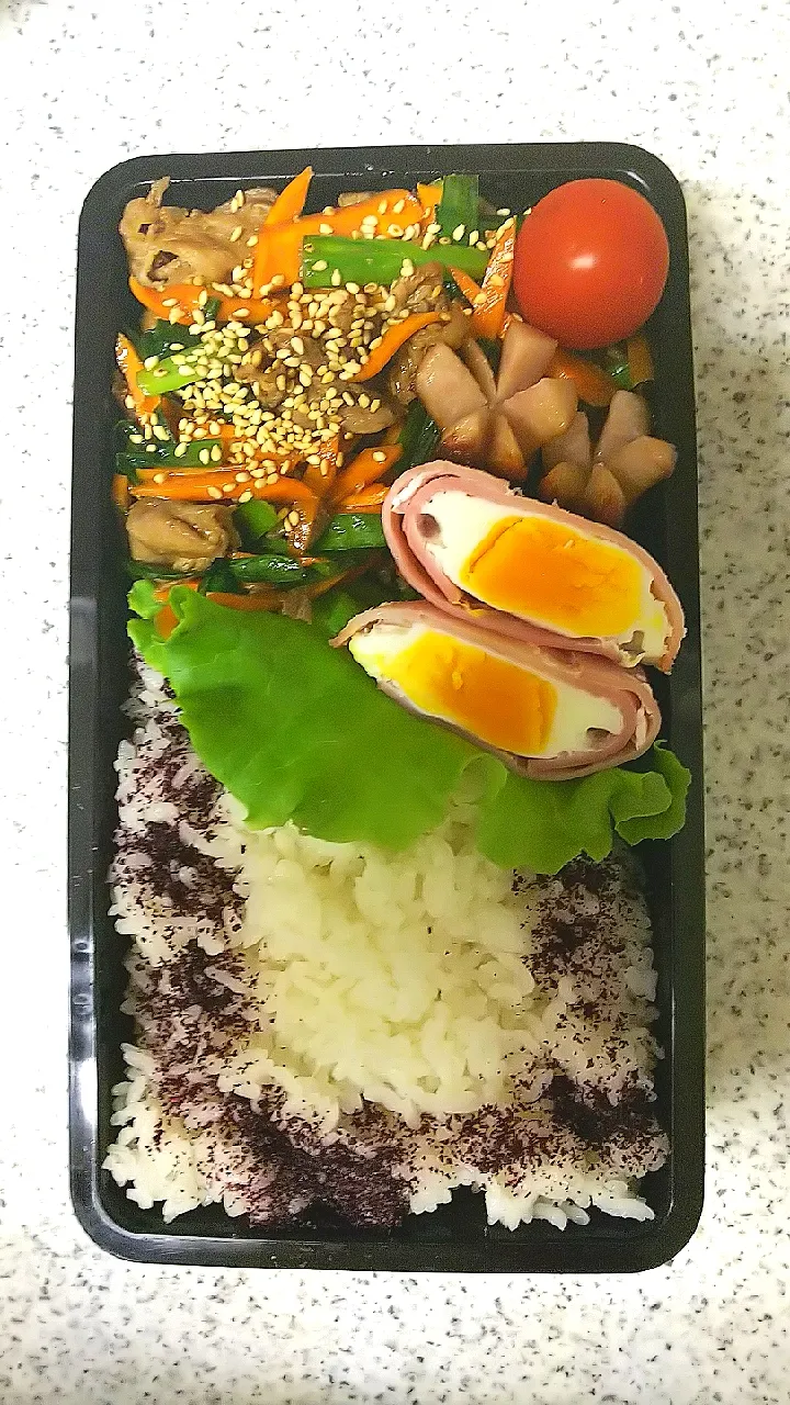 Snapdishの料理写真:夫お弁当|かねしろ食堂さん