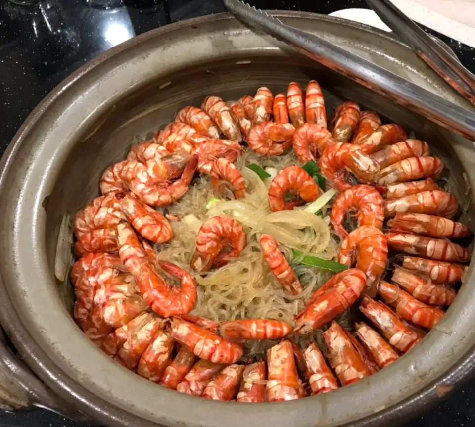 Shrimp Pot with Bean Threads|Megan Linさん