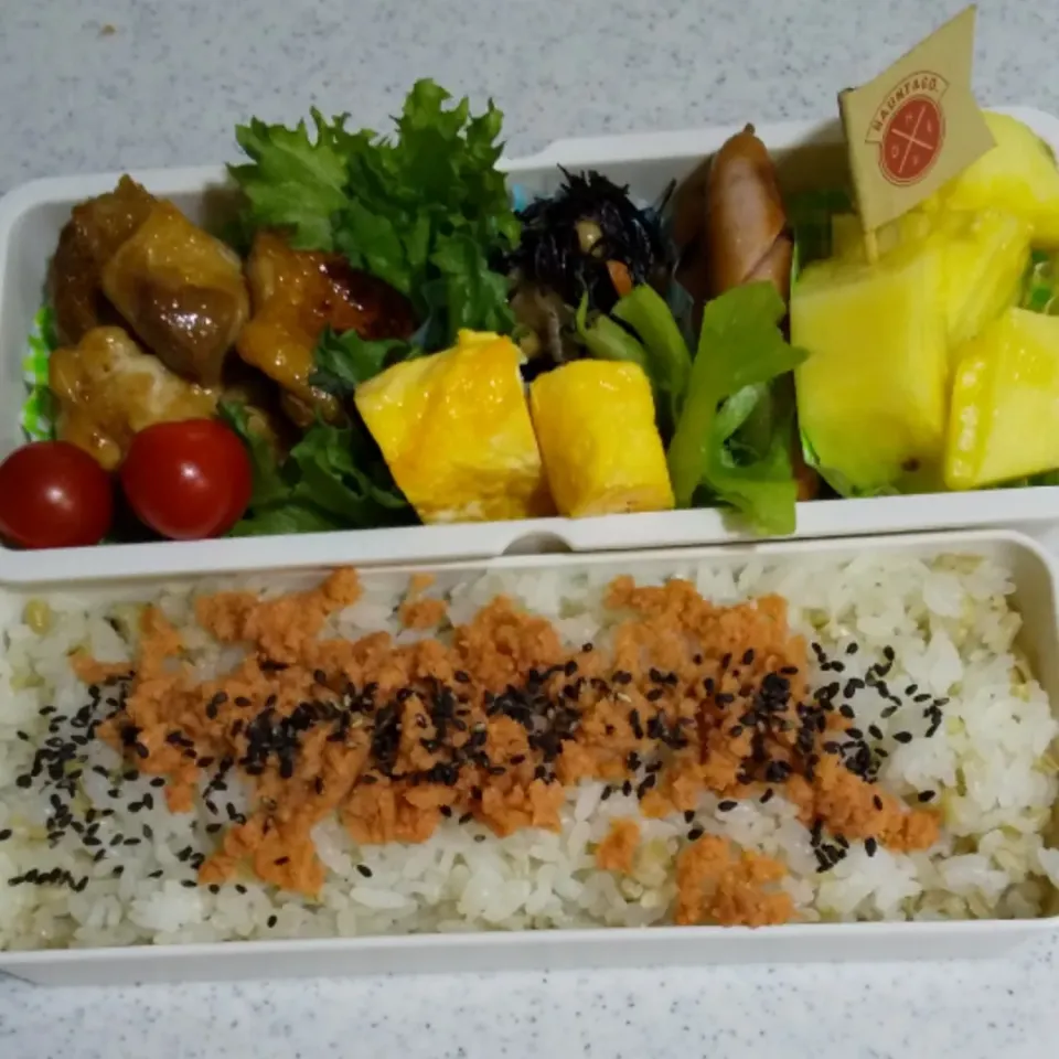 Snapdishの料理写真:今日の息子のお弁当😄|けーこさん