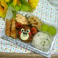 Snapdishの料理写真:夏休み明け娘のお弁当‼
 #娘弁当 #キャラ弁|okamichanさん