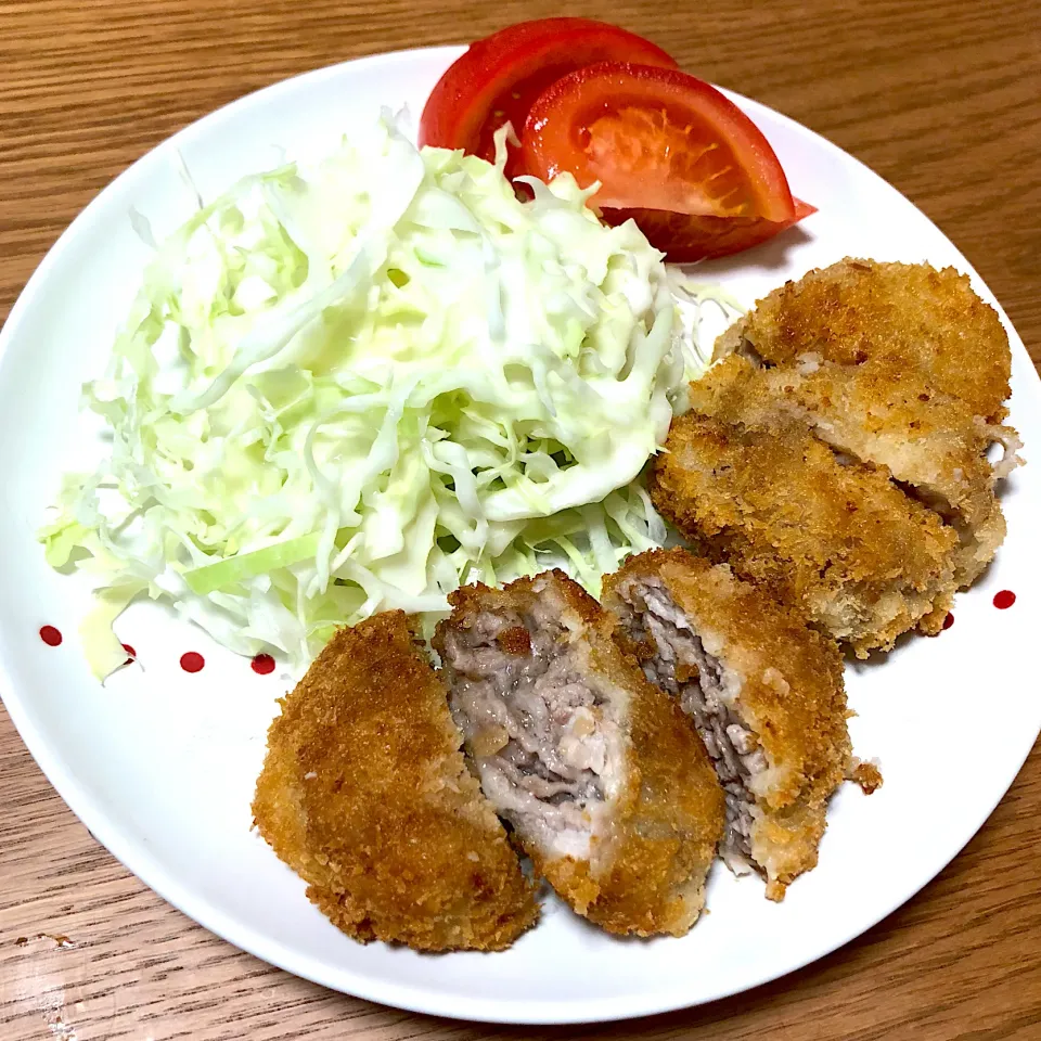 Snapdishの料理写真:豚こまカツ|piyorudomajinさん