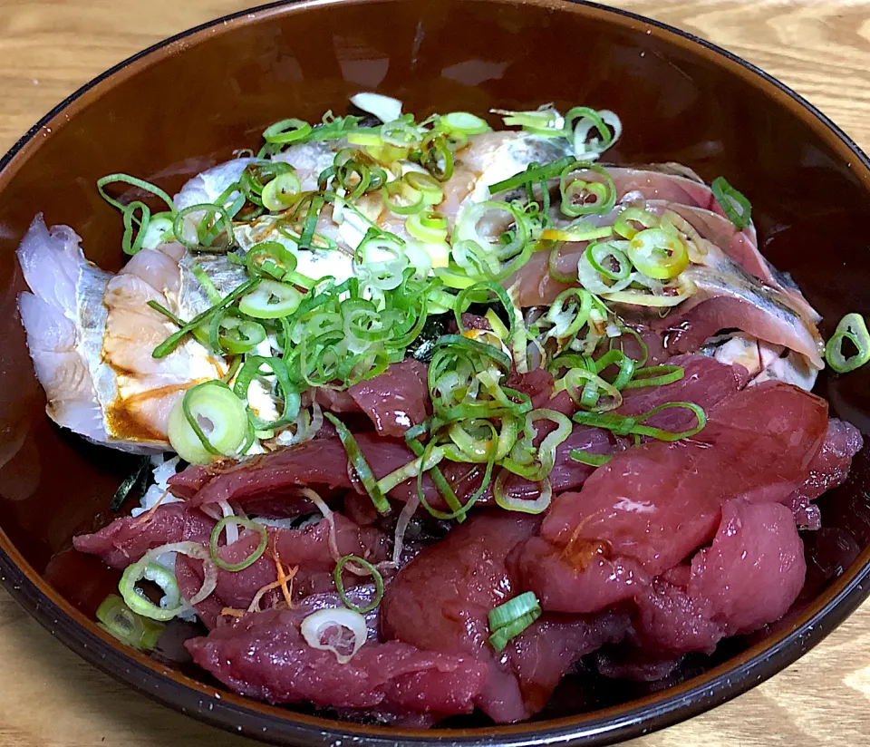 今日の夕食 ☆海鮮丼|まぁたんさん