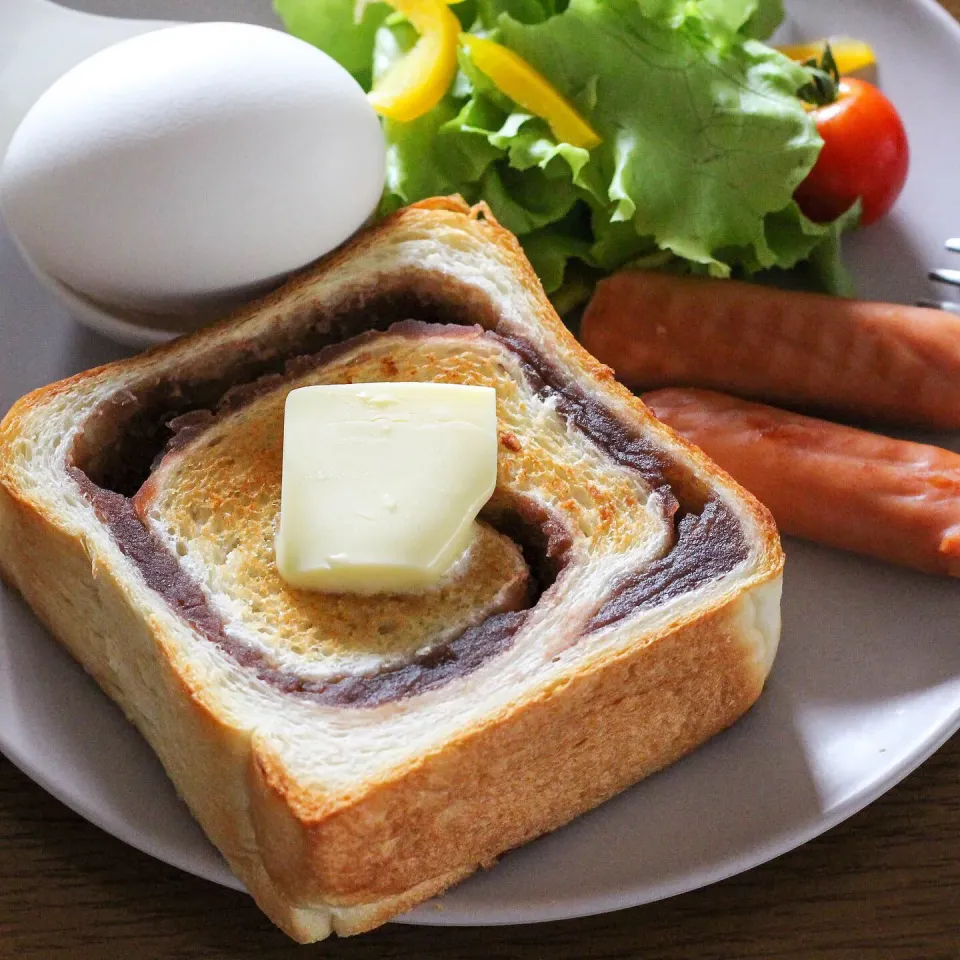 手ごねのあん食パン|むぎママさん