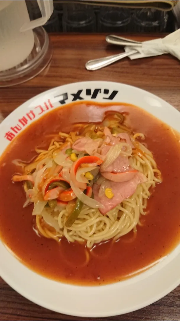 新幹線地下街エスカ「あんかけスパ マ  メゾン」のミラカン|たかしさん