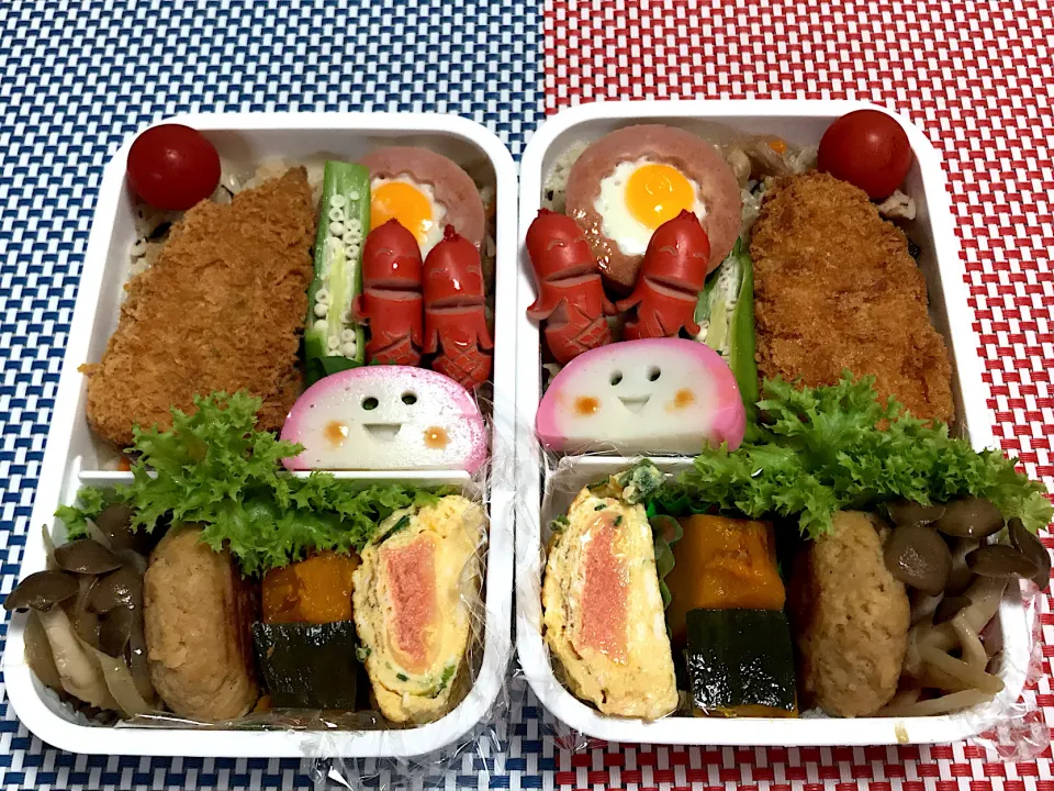 2019年9月5日 ムスコ＆オレ弁当♪|クッキングおやぢさん