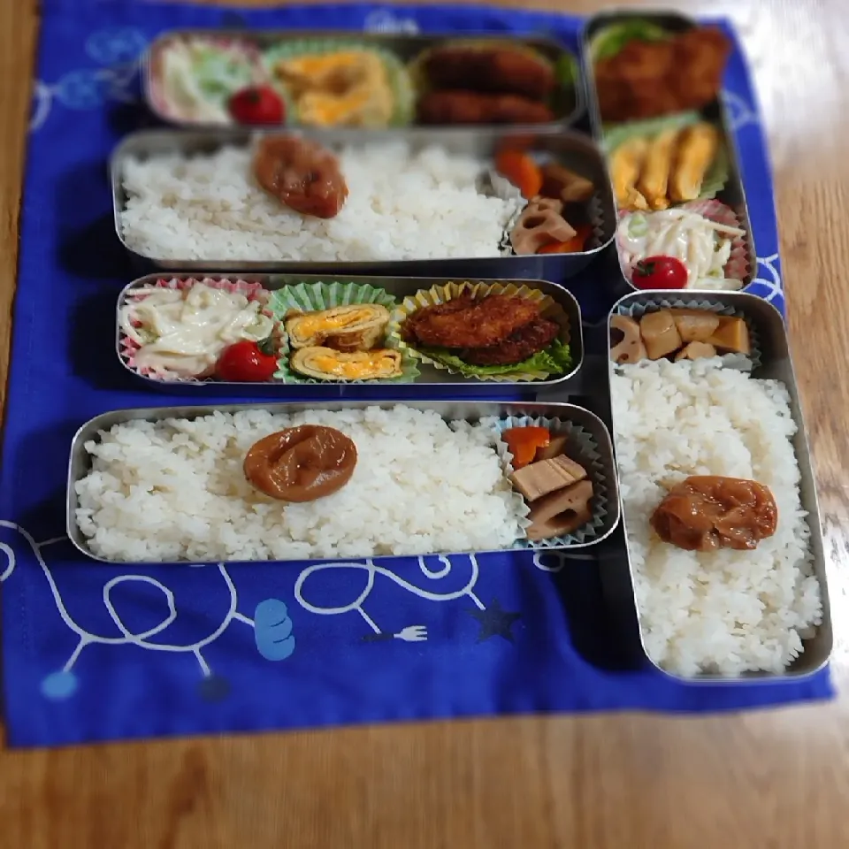 今日のお弁当|ゆずうさぎさん