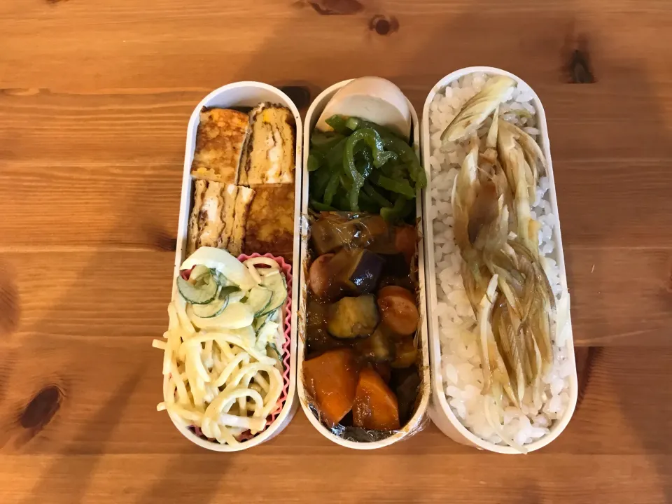 カレー弁当🍛|Emi Mikadoさん