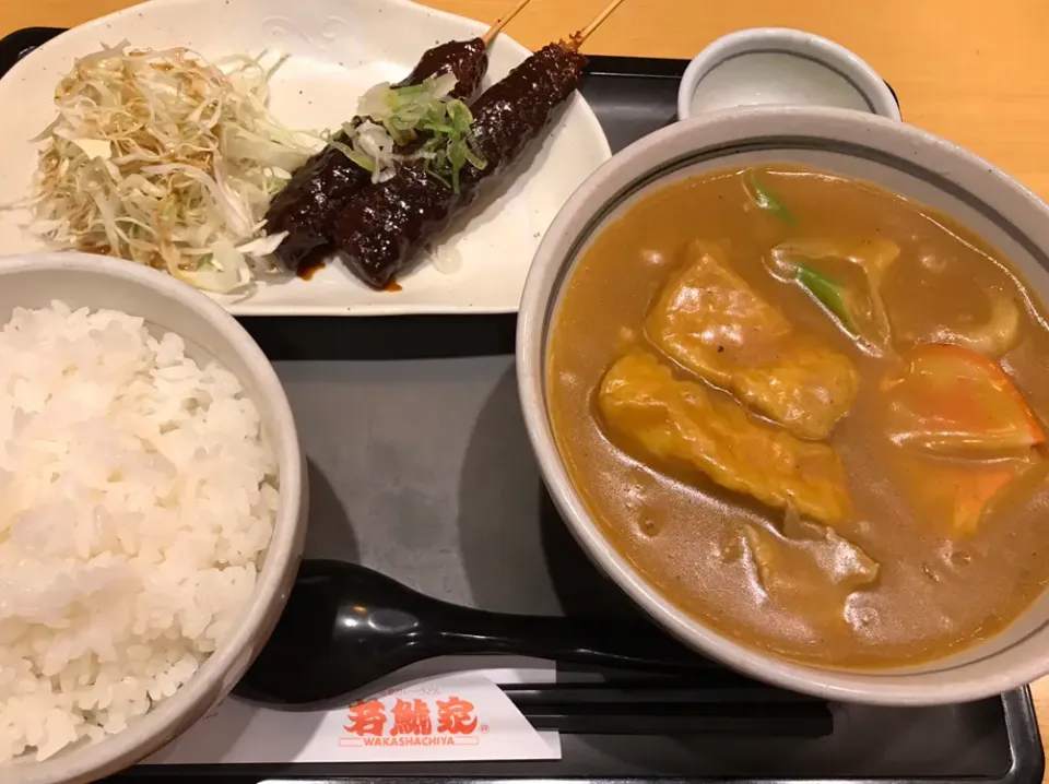 カレーうどん定食ご飯大|takashiwagaさん