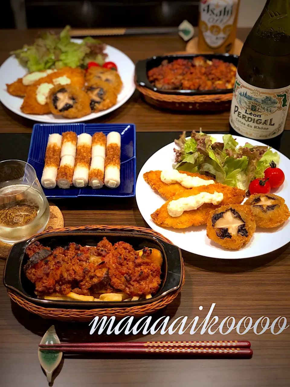 Snapdishの料理写真:揚げ物おつまみ🍻|マイコさん