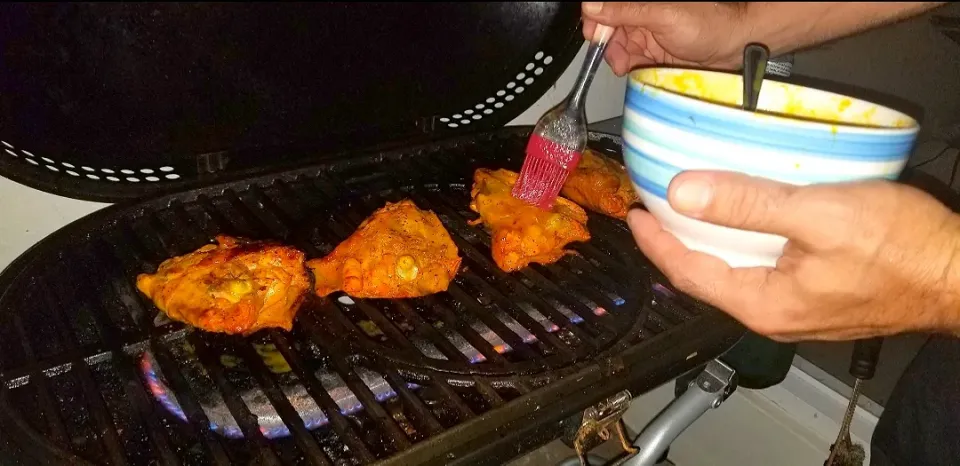 BBQ CHICKEN MANGO SAUCE|Frank Ortizさん