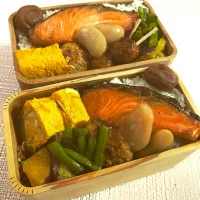 シャケ弁当|きなこさん