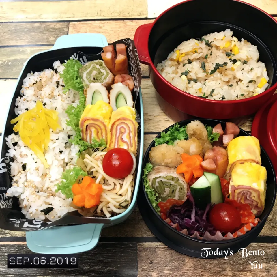 9/6☆*ﾟ今日のBento☆|ゆうさん