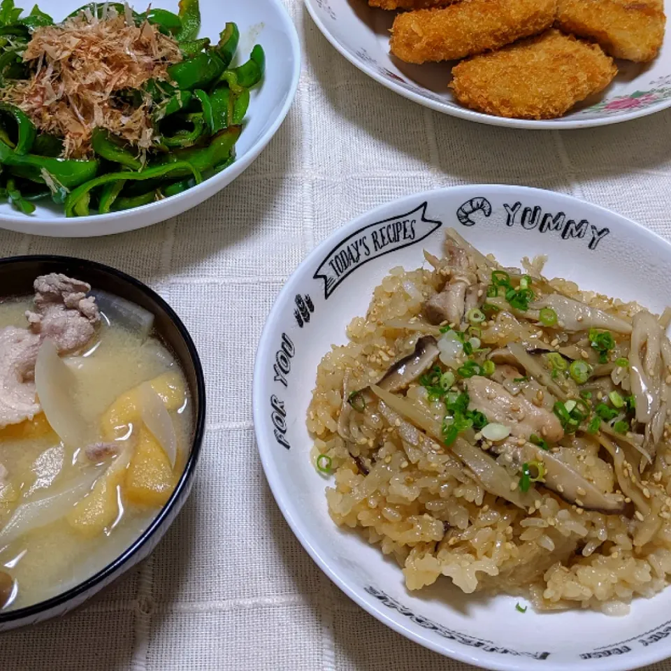 2019/09/06
からあげビールさんの料理 食欲の秋到来♪簡単モチモチ!きのこ鶏ごぼう中華おこわ|ちいたんさん