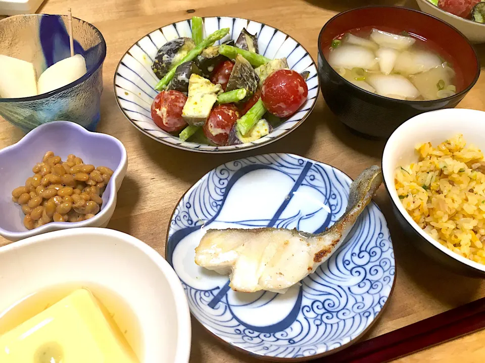 タラのバター醤油定食|かおちゃんさん