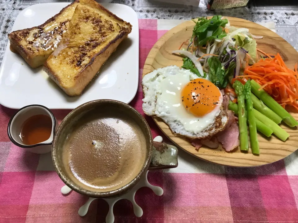 Today's morning set|ハルのただ飯さん