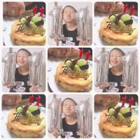 手作り誕生日チーズケーキ🥳👏🎉👦🏻